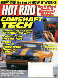 HOT ROD 1996 APR - CAM SCIENCE, HOT STREET RIDES